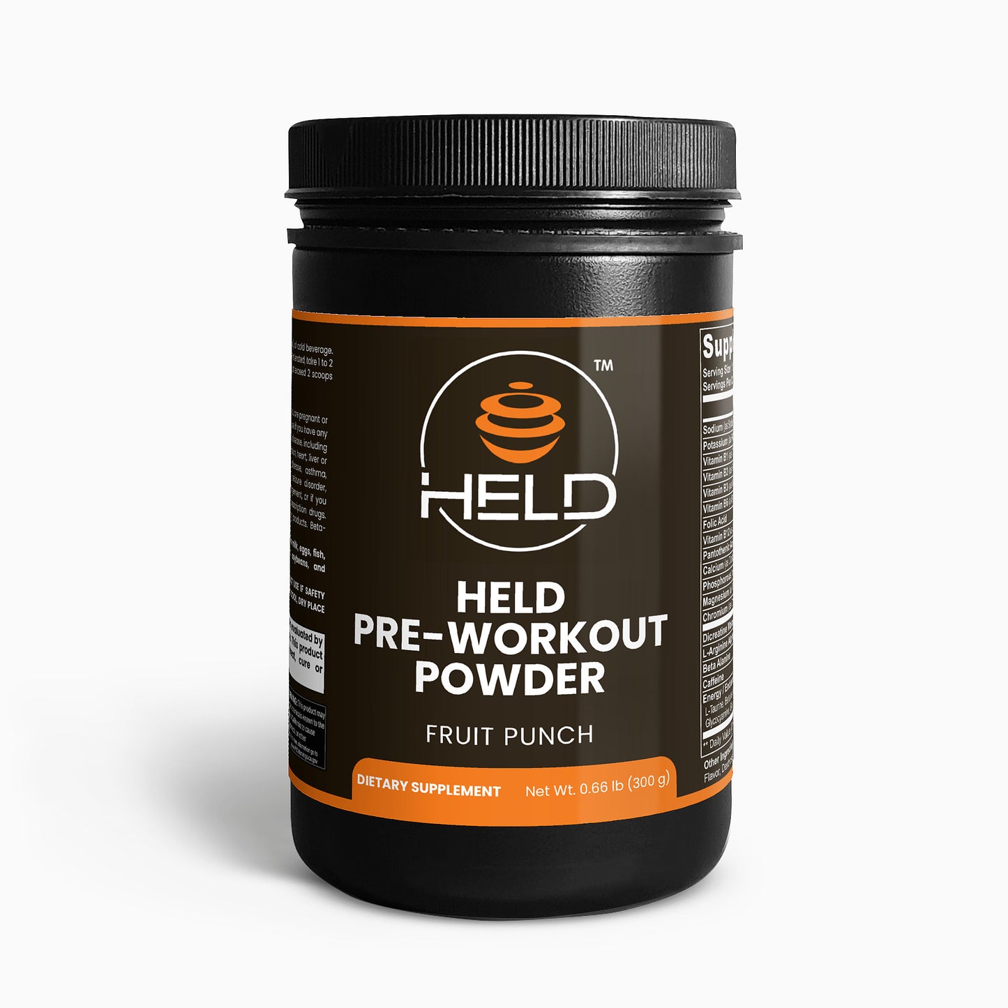 Pre-Workout Powder (Fruit Punch)